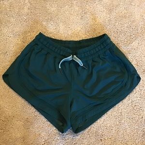 Lululemon Hunter Green Shorts